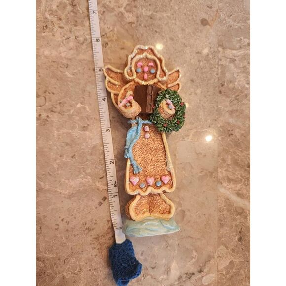 Ganz gingerbread angel choir with stocking hook - Picture 7 of 9